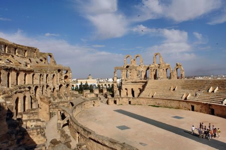 Амфитеатр эль джем в тунисе