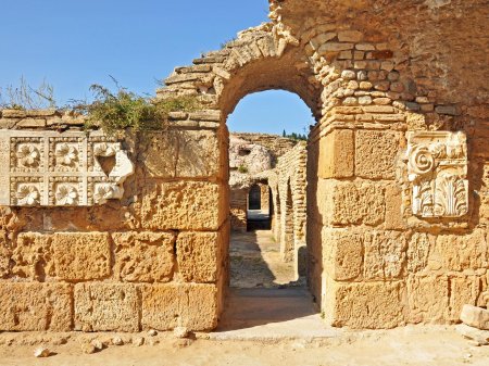 Руины карфагена тунис