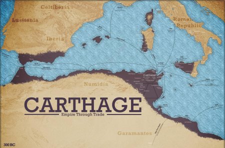 Карта карфагена