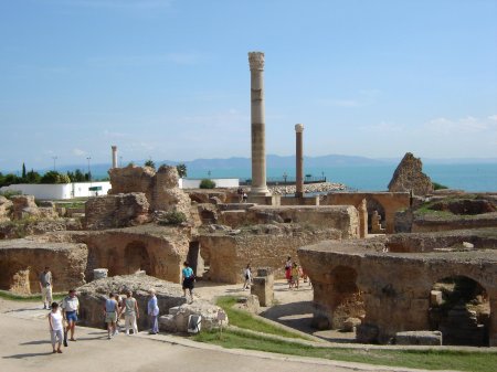 Руины карфагена тунис