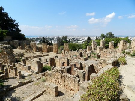 Руины карфагена тунис