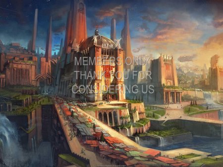 Древний город арт