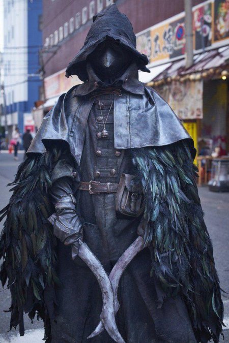 Бладборн костюм ворона