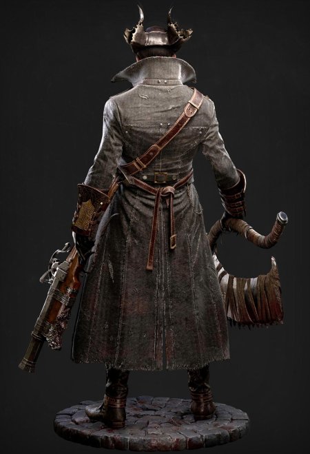 Охотник из bloodborne