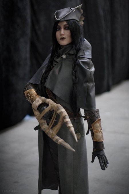 Bloodborne косплей охотник