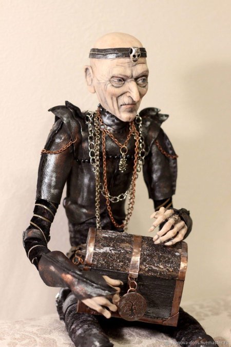 Авторская кукла кощей бессмертный