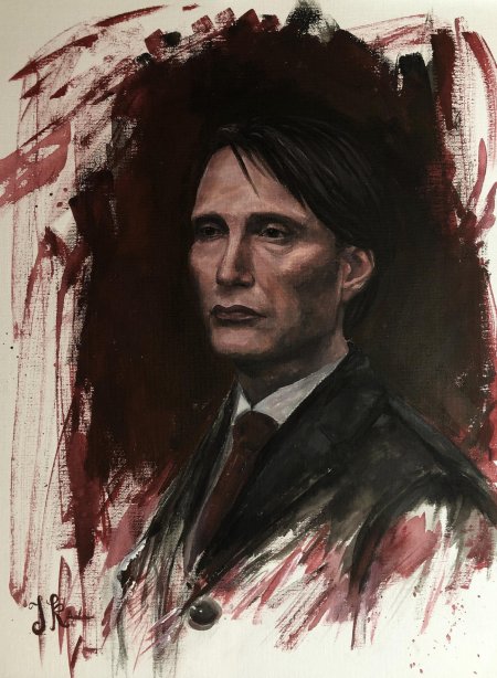 Мадс миккельсен ганнибал арт