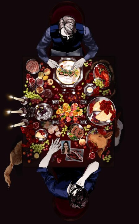 Ганнибал лектор сериал арт