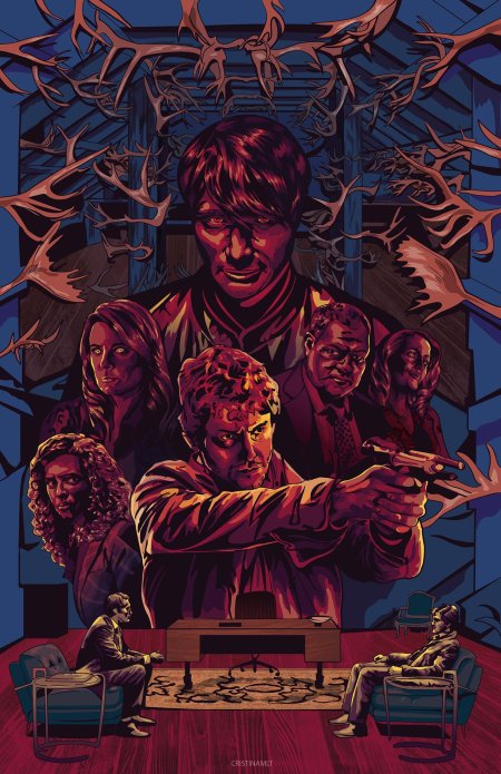 Ганнибал сериал постер