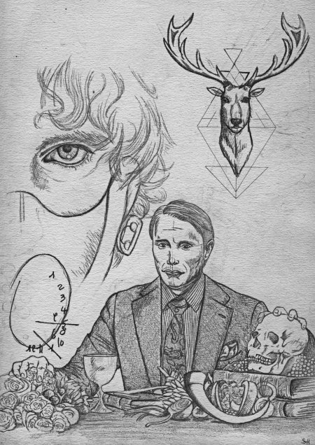 Ганнибал лектер арт