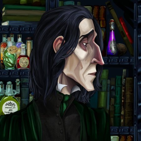 Профессор северус снейп арт