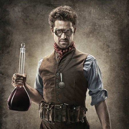 Steampunk ученый