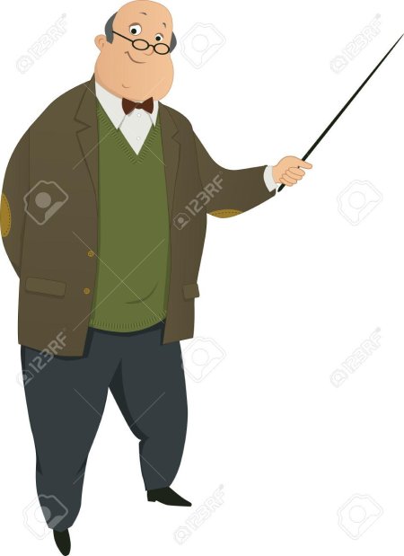 Дирижер рисунок