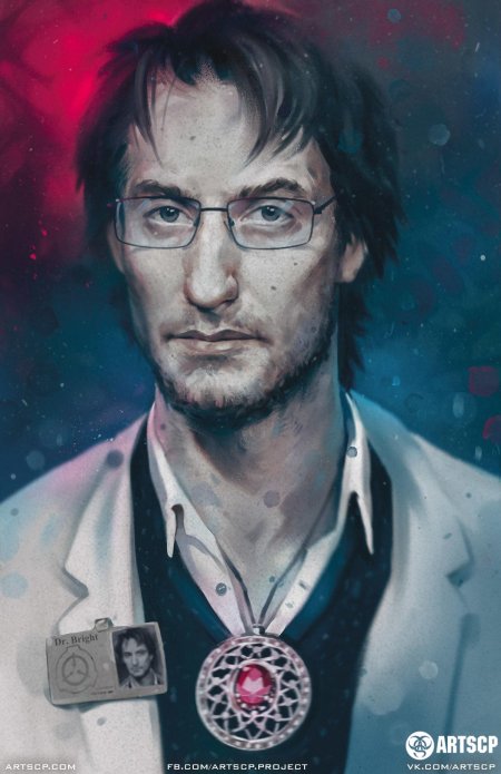 Доктор брайт scp art