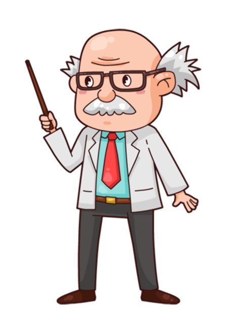 Мультяшный профессор