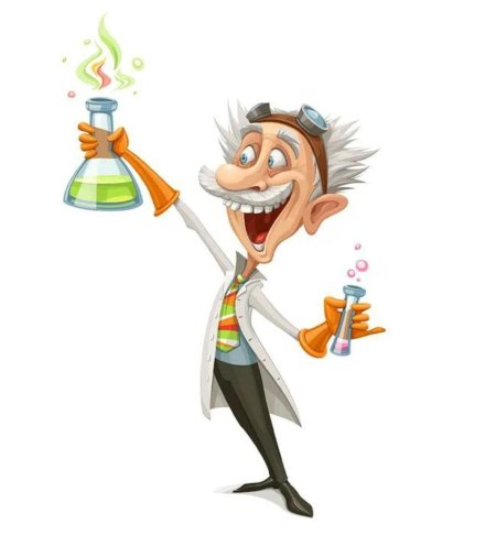 Чокнутый профессор рисунок
