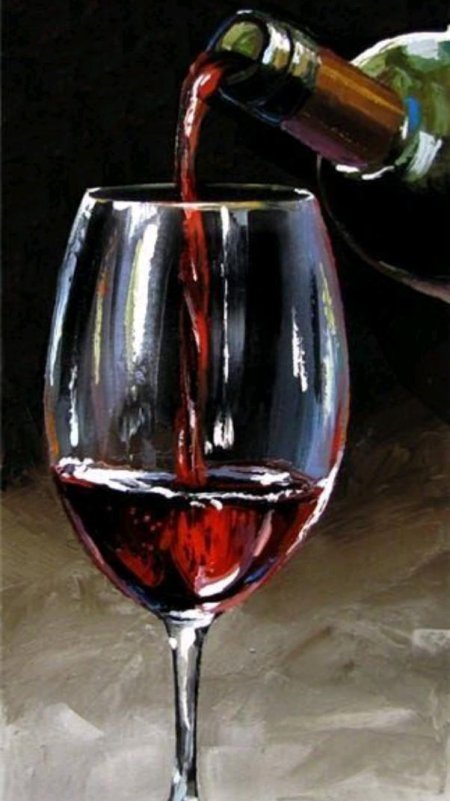 Виктор бауэр художник красное вино