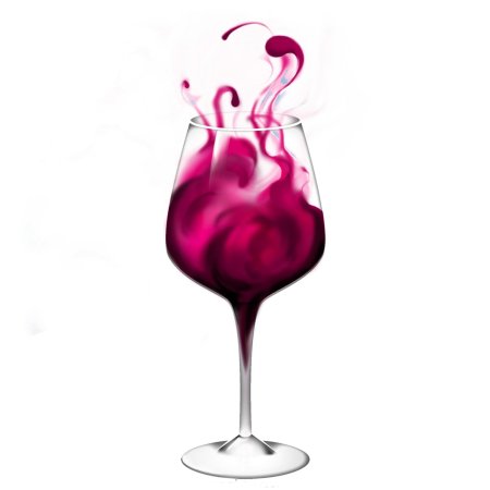 Цветные бокалы для вина