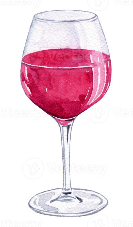 Вино акварель