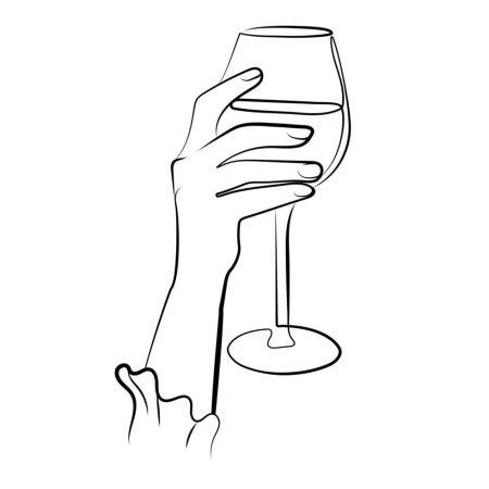 Бокал рисунок карандашом