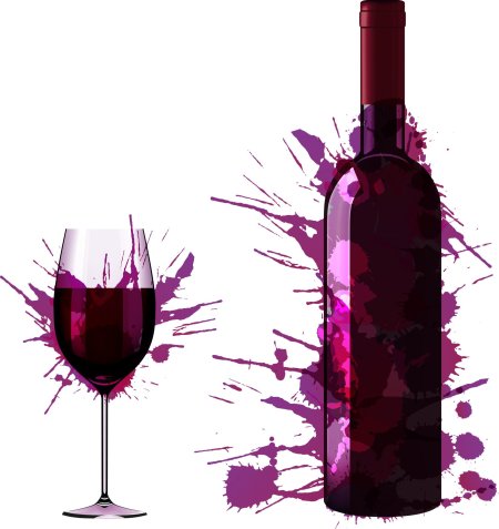 Бутылки вина