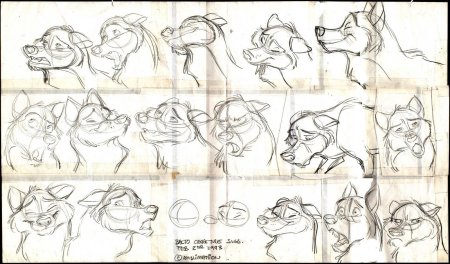 Балто стил референс