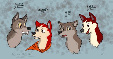 Балто и джена