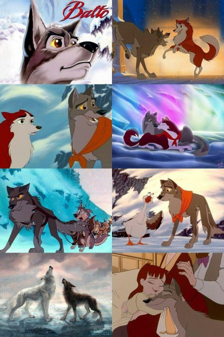 Балто и джена мультфильм