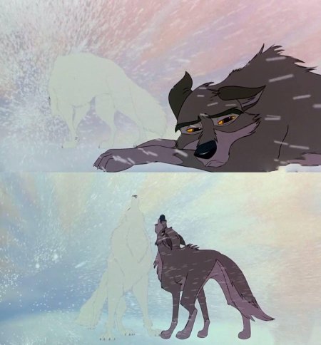 Балто эная белая волчица