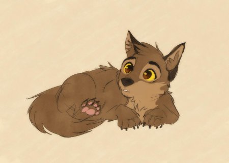 Мультяшные волки