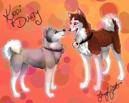 Лайка хаски маламут