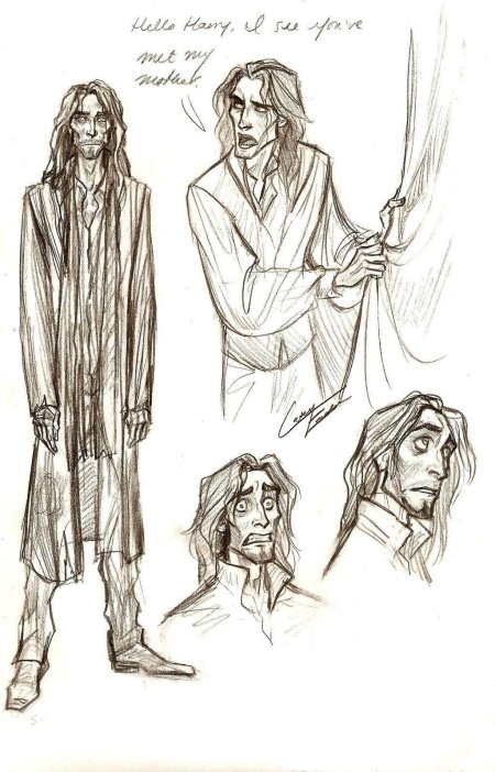 Сириус блэк и гарри поттер арт