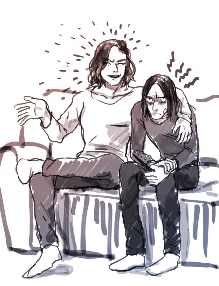 Комиксы гарри поттер снейп