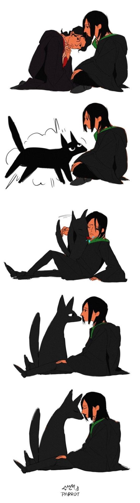 Северус снейп гарри поттер