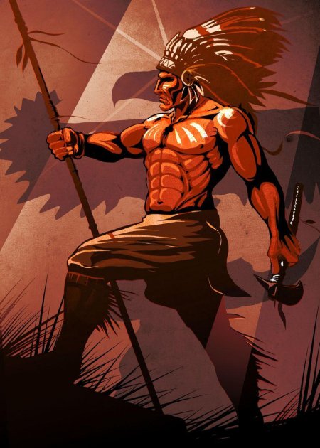 Индеец качок