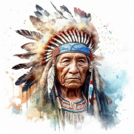 Вождь индейцев