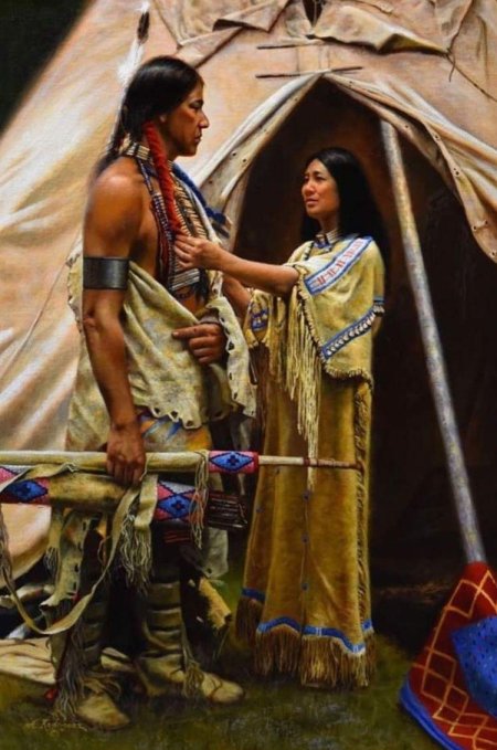 Художник альфредо родригез индейцы