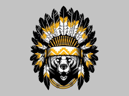 Тотем индейцев хайда медведь