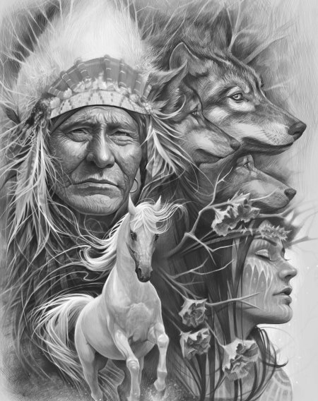 Говард терпнинг индейцы картины