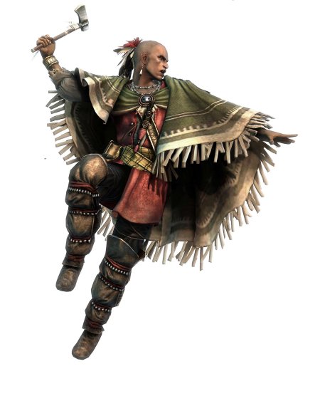 Индеец воин