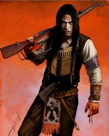 Индеец апачи