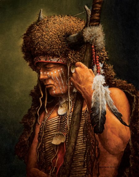 Индеец воин