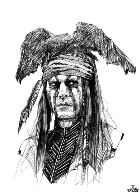 Джонни депп индеец