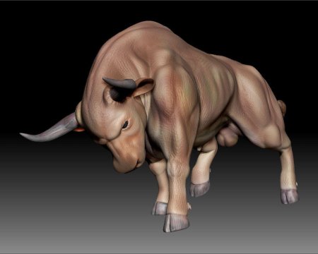 Бык референс