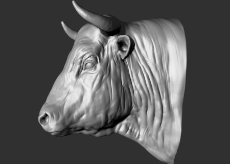 Голова быка