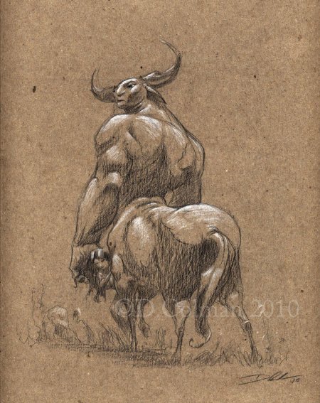 Борис вальехо минотавр