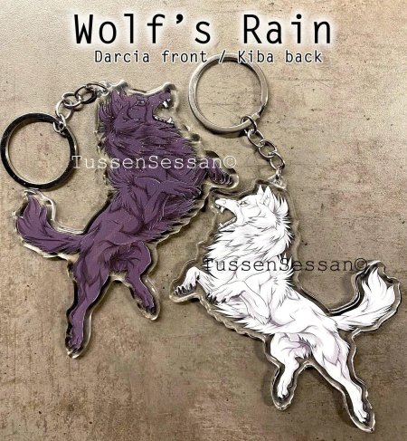 Брелок волк