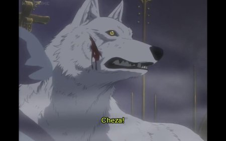 Аниме волчий дождь киба волк