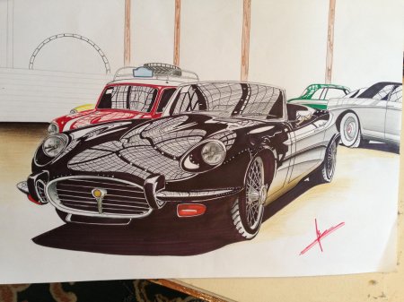 Ягуар авто арт