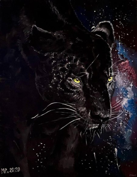 Картина пантера